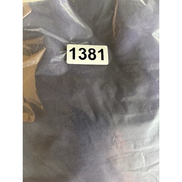 Lacoste Quarter Zip Sweatshirt 6 Mens XL Navy Blue - Picture 11 of 11